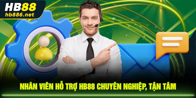 Nhân viên hỗ trợ HB88 chuyên nghiệp, tận tâm